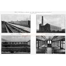 MET 1904  Metropolitan Railway Electrification
